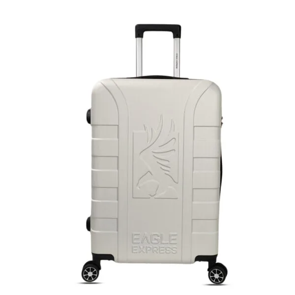 travel trolley bag 20 kg white