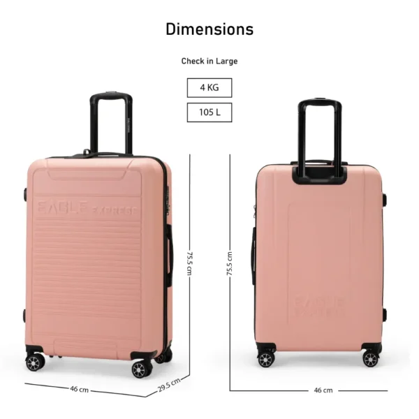 Eagle express Info image Defender baby pink-03